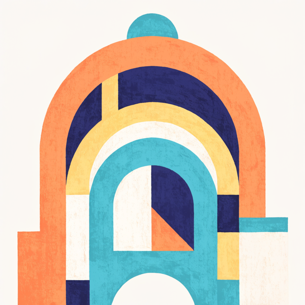 Layered Arches, piece 14 of 15