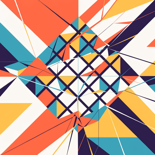 Fractured Hexagons, piece 02 of 15