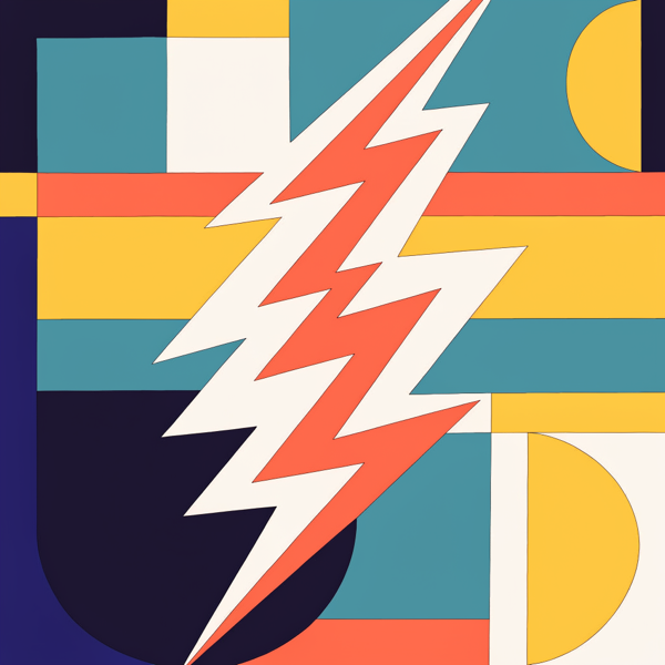 Lightning Zigzag, piece 07 of 15