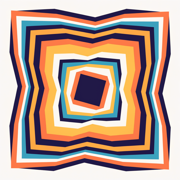 Nested Squares, piece 08 of 15